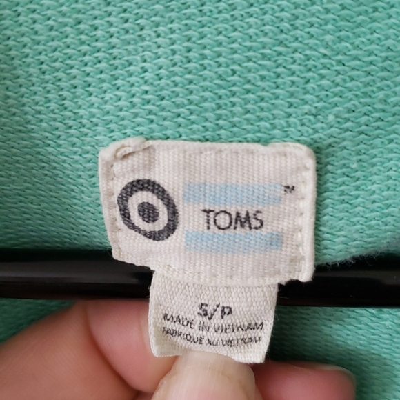 Toms Limited for Target Mint Zip Hoodie Size Small - Picture 8 of 10